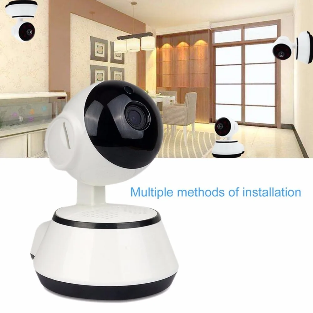 

Mini IP Camera 720P Wireless Smart WiFi Camera IR Night Vision Surveillance Two Way talk Audio Record Baby Monitor Home Security