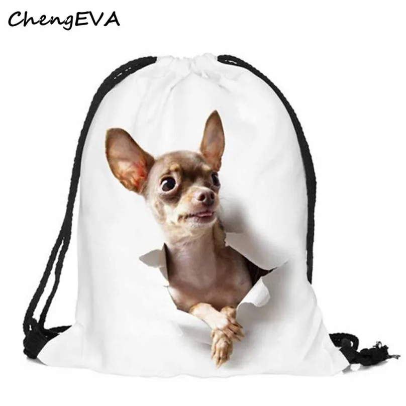 

2017 Casual Hot Sale Attractive Elegant Fashion Unisex Emoji Backpacks 3D Printing Bags Drawstring Backpack Free Shipping Dec 30