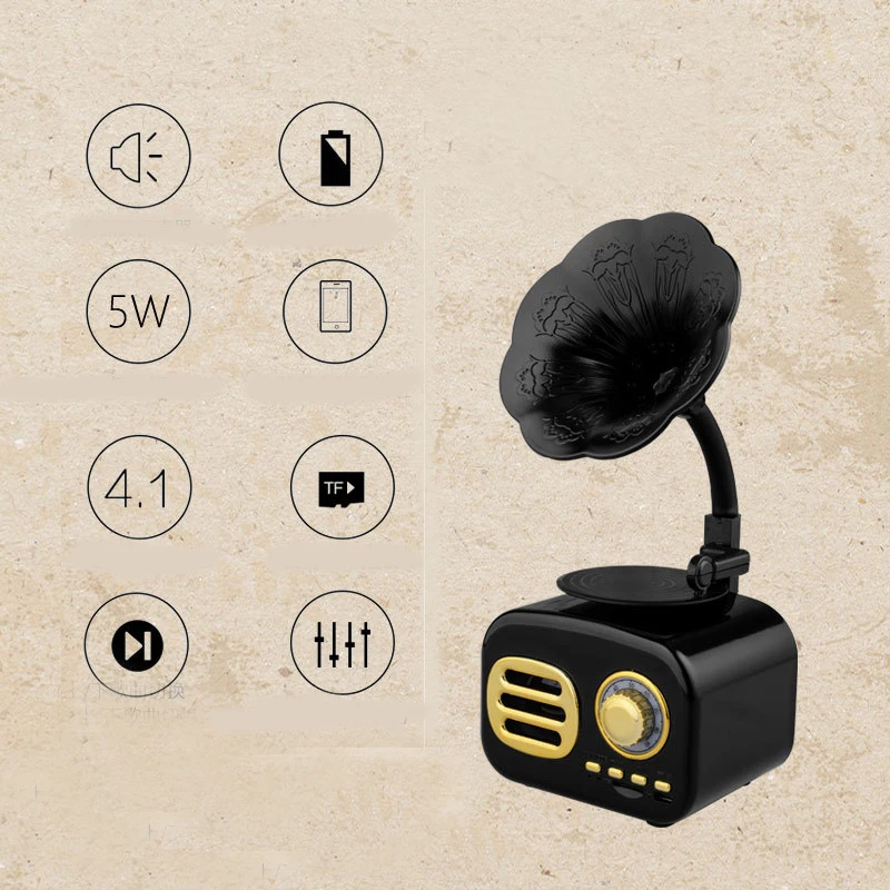 Retro-Gramophone-Bluetooth-Speaker-Wireless-FM-Radio-Support-FT-Cards-Long-Standby-Speakers-Good-Gift-p30