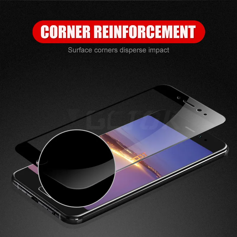 Полное покрытие из закаленного стекла для Meizu M3 M3E M3S Note M6 M5C M5S M5 MX6 Защитная пленка