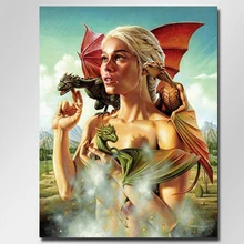 Стежка 5d DIY полный квадратный/круглый обычай алмазов картина «Игры престолов» алмаз для алмазной вышивки Алмазная мозаика распродажа украшения дома