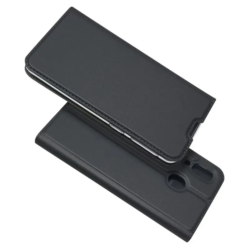 

Leather Flip Wallet Case For Samsung Galaxy S10 S10e M10 M20 A10 A30 A40 A50 J4 J6 Plus J8 A9 2018 Magnetic Full Stand Cover