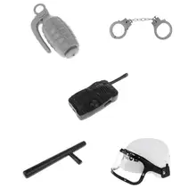 5 штук, полицейский игровой набор, игрушка, Детский маскарадный костюм, костюм полицейского, ролевые игры, развивающие наручники, шлем