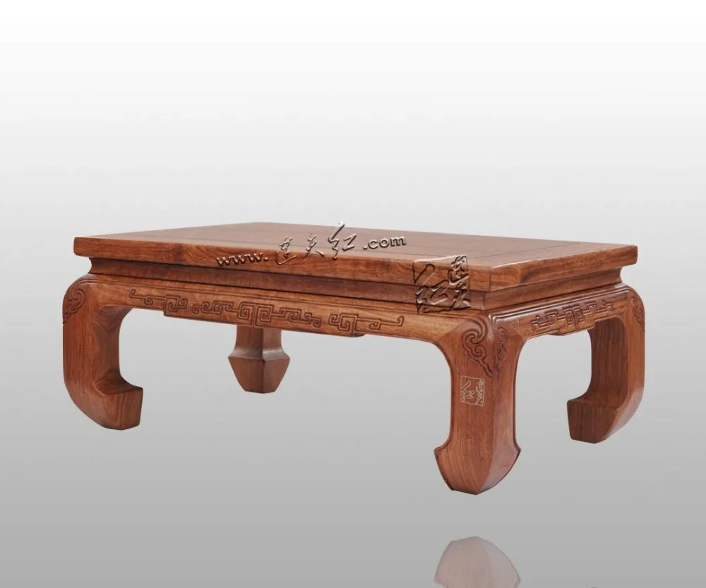 Living Room Furniture China Classic Antique Kang Table Rosewood