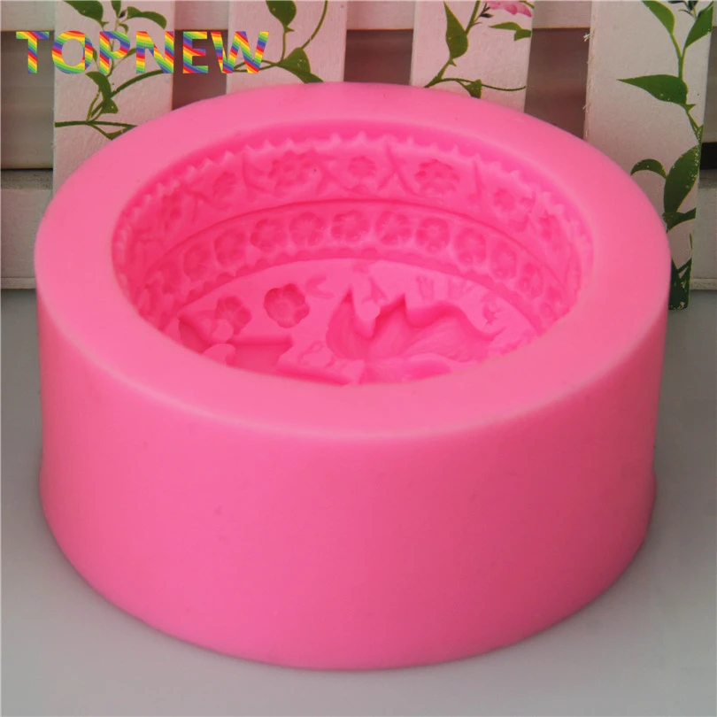 Удача Китайский Фу силиконовая форма для мыла Mooncake свеча форма для DIY ручной работы мыло ремесло