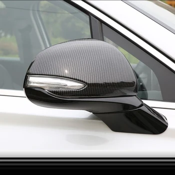

ABS Chrome For Hyundai Santa FE 2018 2019 Car Rearview Mirror Covers Trim Exterior Auto Accessories Car styling 2pcs/set