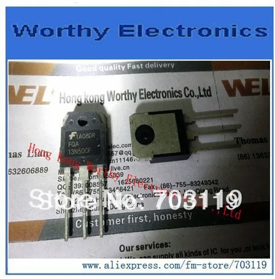

Free shipping 10pcs/lot FQA13N50CF FQA 13N50CF TO-3P
