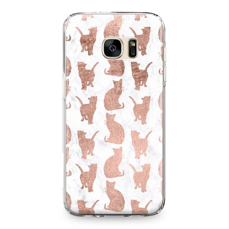 Для samsung Galaxy S5 S6 S7 Edge S8 S9 S10 Plus S10e Note 4 5 8 9 мягкий чехол разноцветный мраморный кожаный силиконовый чехол