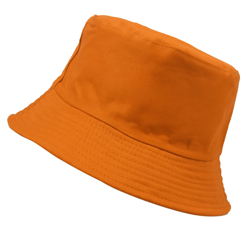 

1PC Korean Candy Color Fisherman Hat For Women Men DIY Portable Folding Hat Spring Summer Fashion Outdoor Sunshade Hat H11