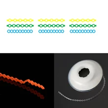 1 рулон цепи 2,8 мм 3,2 мм 4 мм зубы стоматологические Flosser встроенная катушка воск мятный ароматизированный Европа Замена плоский провод зубная нить