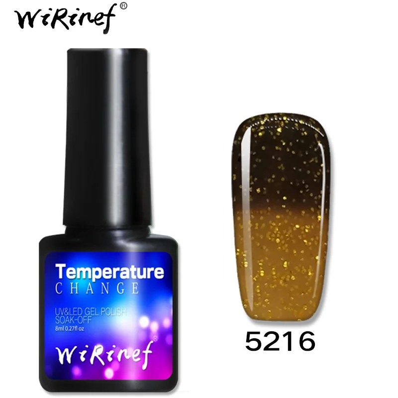 5216 1P градиентный цветной флакон Модный женский лак для ногтей Vernis полуперманентный лак для маникюра акриловый гель полигелевый гель для ногтей - Цвет: 5216
