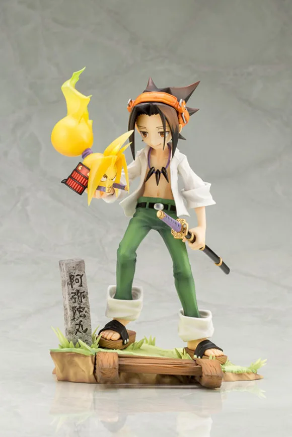 18 см ARTFX J аниме король шаманов Yoh Asakura 1/8 аниме фигурка ПВХ Новая коллекция Коллекция игрушечных фигурок для друга подарок