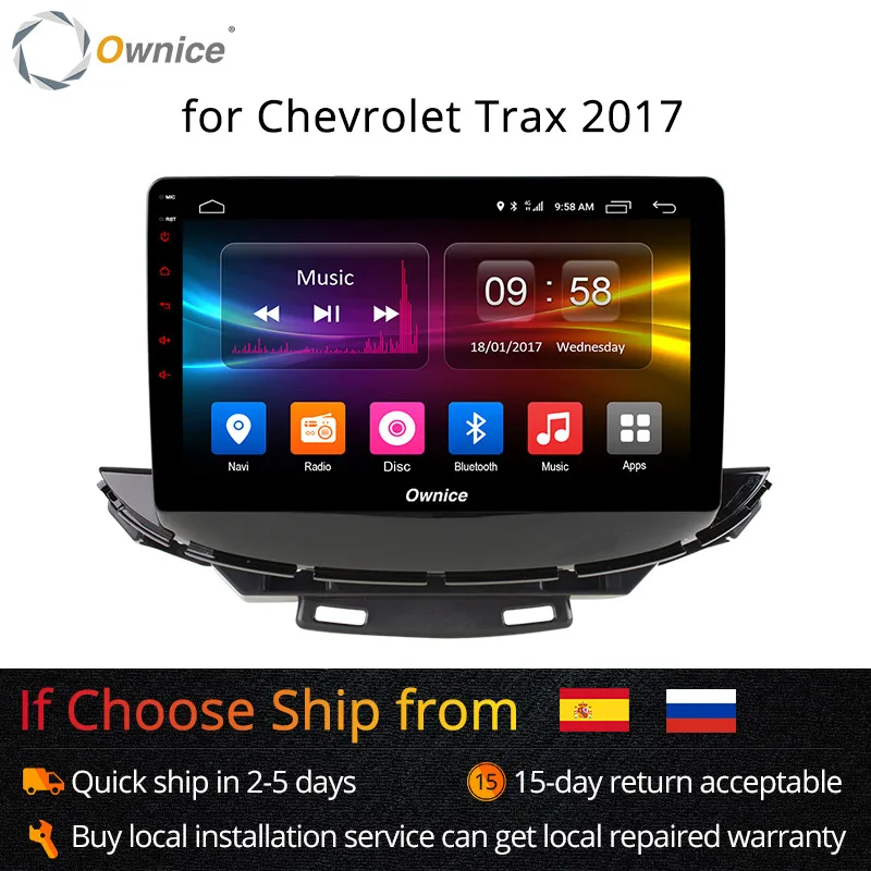 

Ownice K1 K2 Octa 8 Core Android 8.1 car audio DVD Player FOR CHEVROLET TRAX 2017 support 4G LTE DAB+ DVR CarPlay 4G LTE