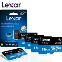 high speed tf Original Lexar 256GB Micro SD Card 128GB Memory Card High Speed up to Max 95M/s 64GB Class10 633x TF Card 32GB Flash Card (1)