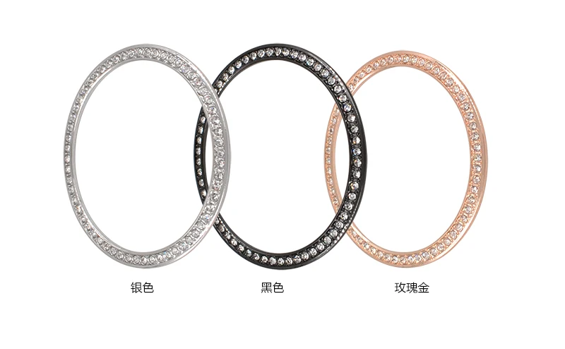 Gear S3 кольцо для samsung Galaxy Watch 46 мм 42 мм Алмазное металлическое кольцо клейкое покрытие против царапин Смарт часы аксессуары