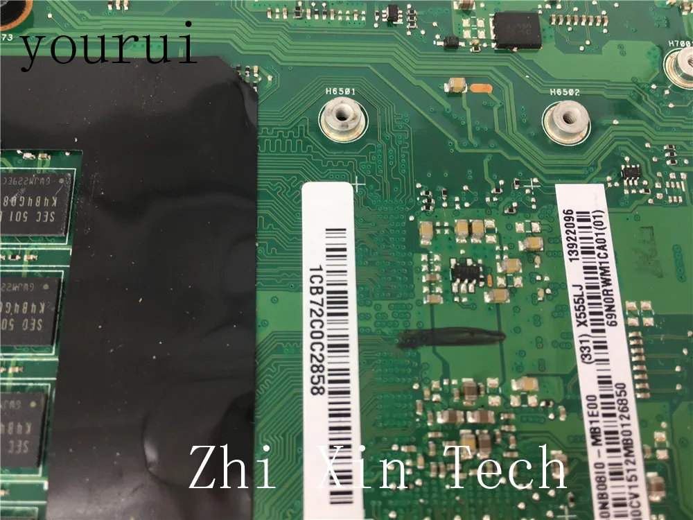  yourui X555LD REV3.3 i3-5010u /4GB RAM For ASUS X555L X555LD Laptop Motherboard Test all functions 