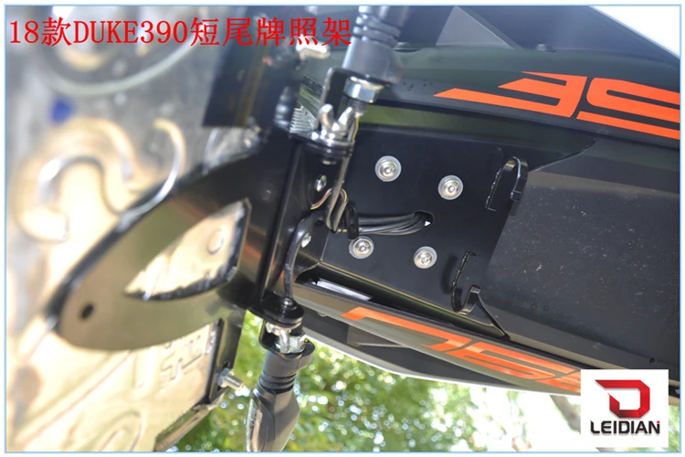 Для KTM DUKE390 DUKE 390 мотоцикл ХВОСТ Tidy Fender Eliminator держатель номерного знака