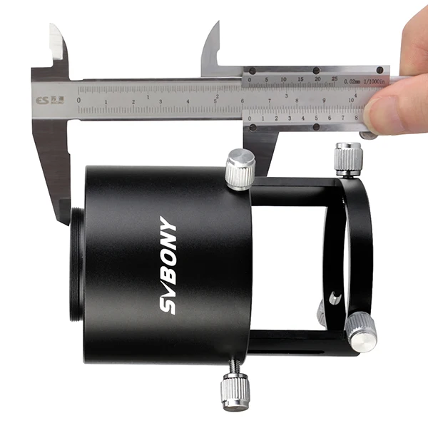 Tubo de Construção 49mm a 58mm para Sv46 Spotting Escopo Câmera Adaptador Extensionable Dois se Encaixa Telescópio Ocular Diâmetro Exterior 5 de construção se encaixa telescópio ocular diâmetro