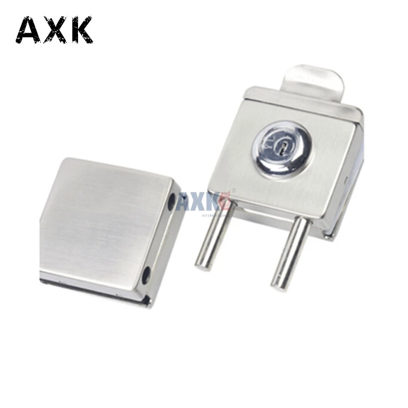 

Lock With Cross Keys For Furniture Hardware door lock Push-pull sliding security door square type anti-theft square free opening