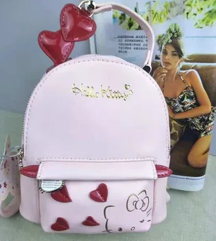 

New Women Girl Hellokitty Backpack bag Shoulder bag Purse KW-2288PR