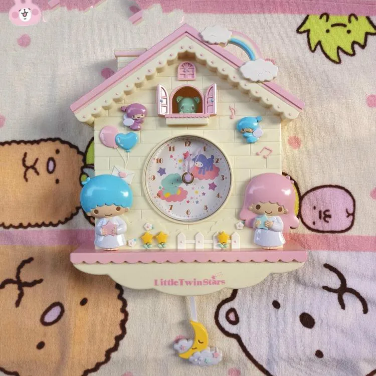 Настенные часы супер восхитительные Две каюты единорог настенные качели спальня