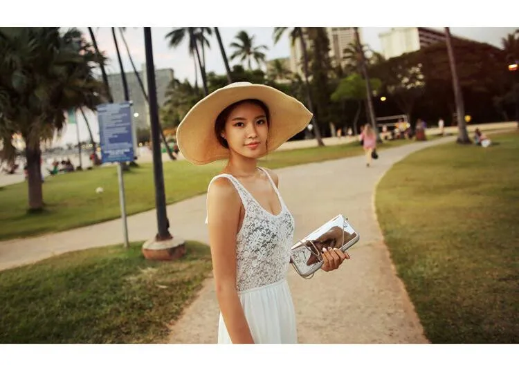2015 Fashion Seaside Sun Visor Hat Female Summer Sun Hats For Women large Brimmed Straw Sun Hat Folding Beach Girls Wholesale HTB1js2dLpXXXXcAapXXq6xXFXXXj - 2015 Fashion Seaside Sun Visor Hat Female Summer Sun Hats For Women large Brimmed Straw Sun Hat Folding Beach Girls Wholesale