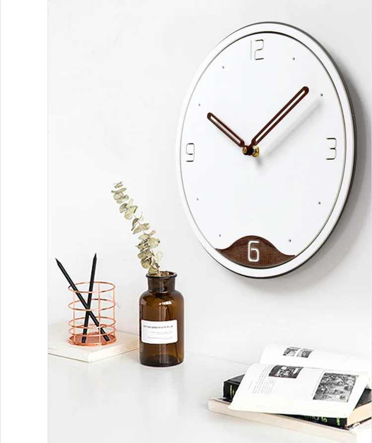 1pcs ins creative foreign trade clock wall clock living room bedroom fashion mute selection pollution-free acrylic wall clock