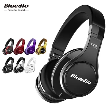 

Bluedio U(UFO)High-End Bluetooth headphone Patented 8 Drivers/3D Sound/Aluminum alloy/HiFi Over-Ear wireless headphone