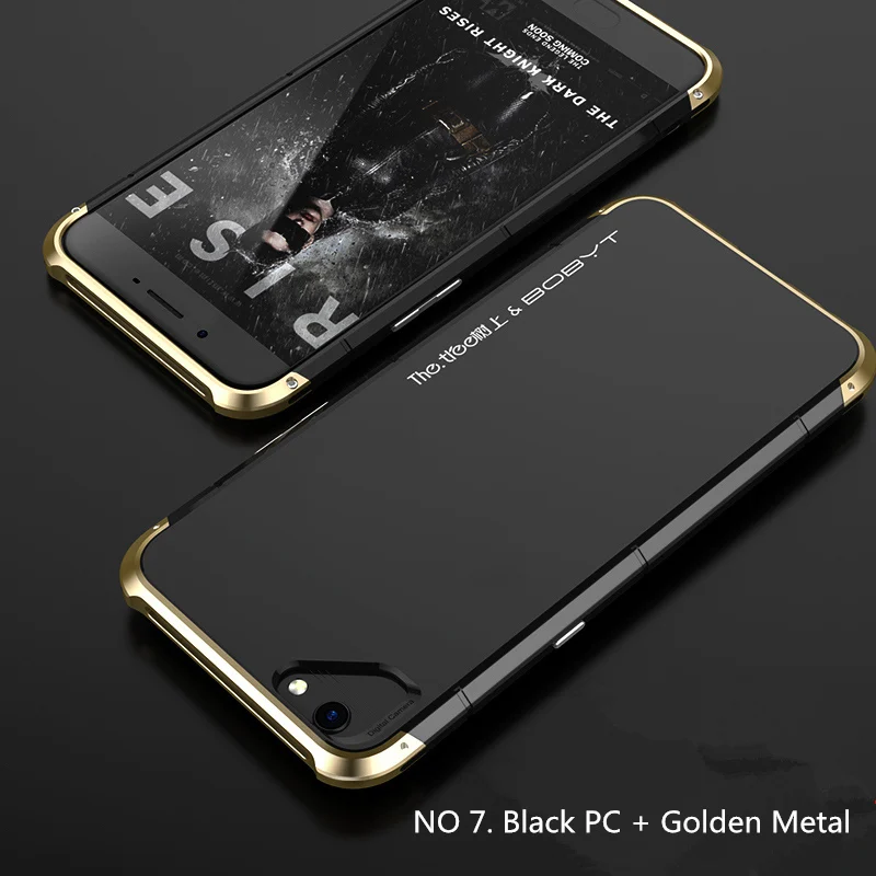 NO 7. Black PC + Golden Metal