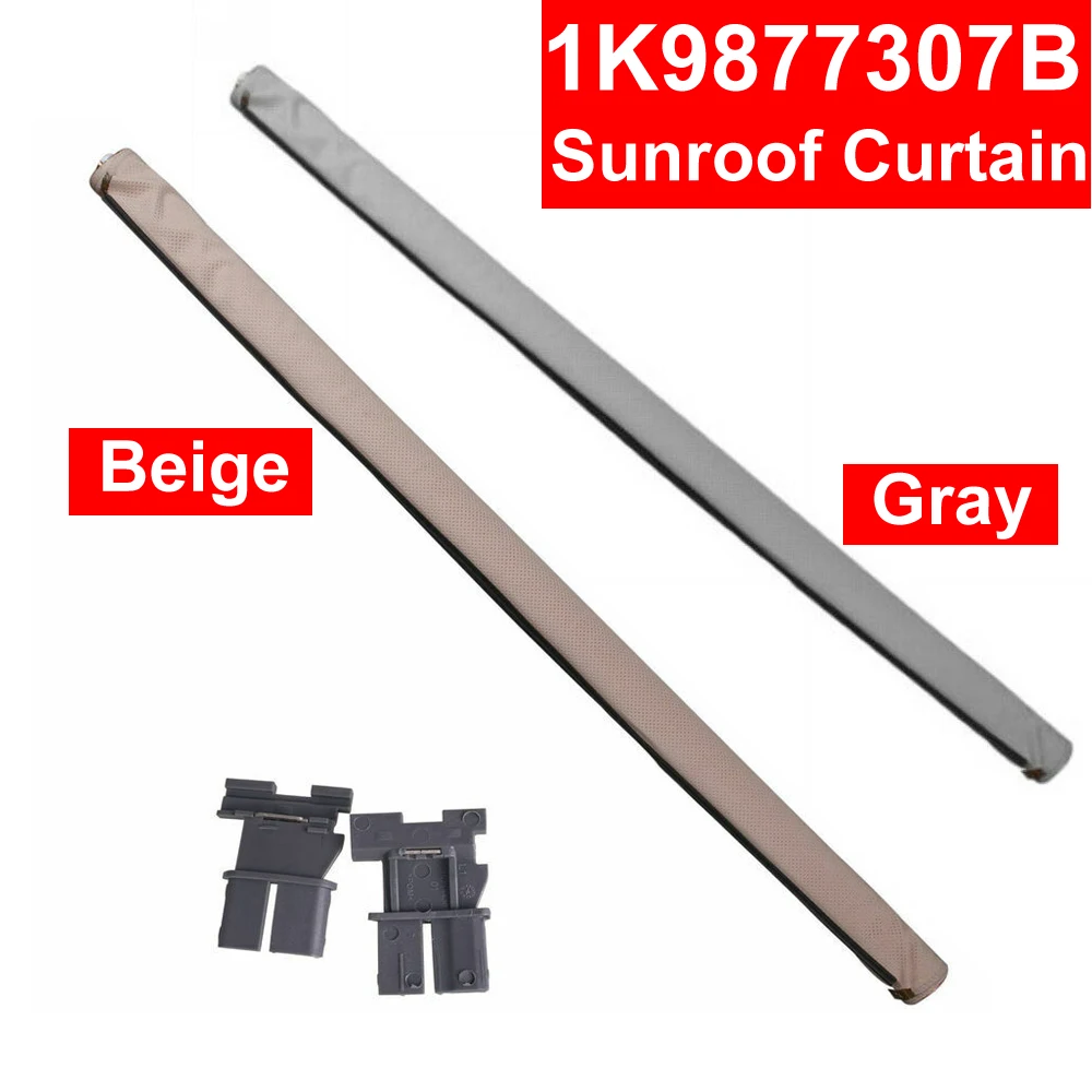 

Skylight Shutter Sunroof Sunshade Car Interior Curtain Beige Gray For Audi Q5 Sharan Golf New Style Tiguan 1K9877307B 5ND877307
