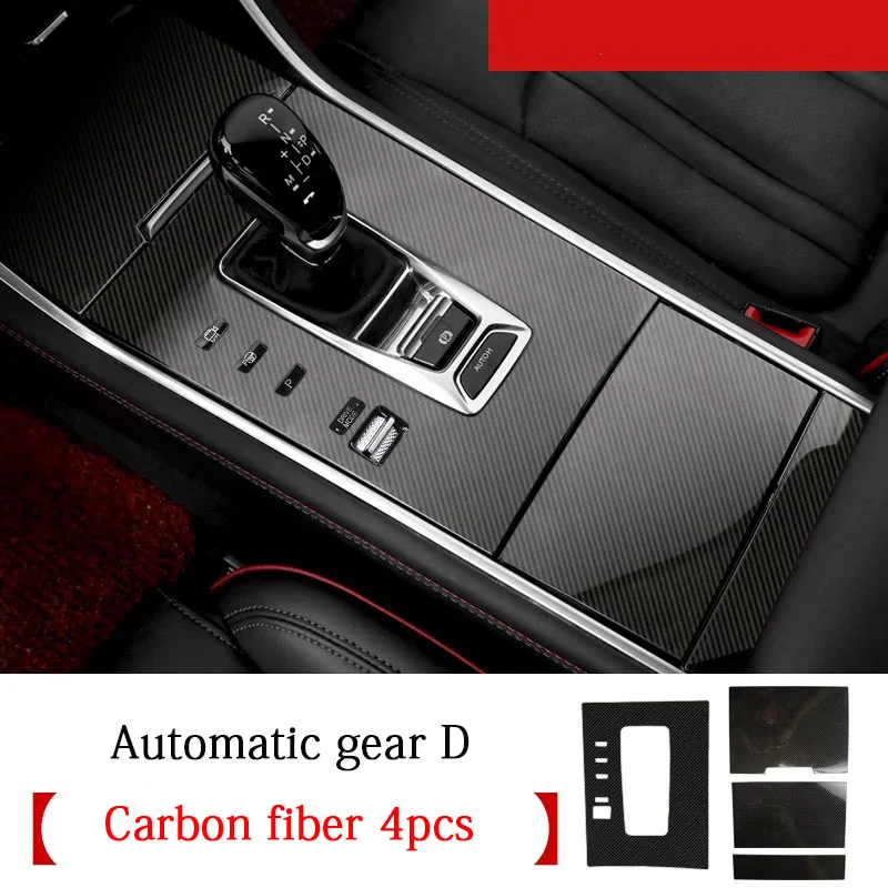 Аксессуары для стайлинга автомобилей для Changan CS75 Автомобильная панель управления панели передач декоративные наклейки из нержавеющей стали - Название цвета: Automatic gear D