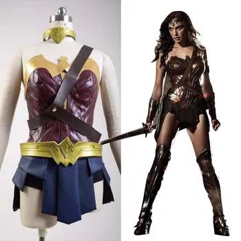 

Batman VS Superman Dawn of Justice Cosplay Wonder Woman Cosplay Costume Halloween Carnival Women XS-XXL Size Costume Full Set
