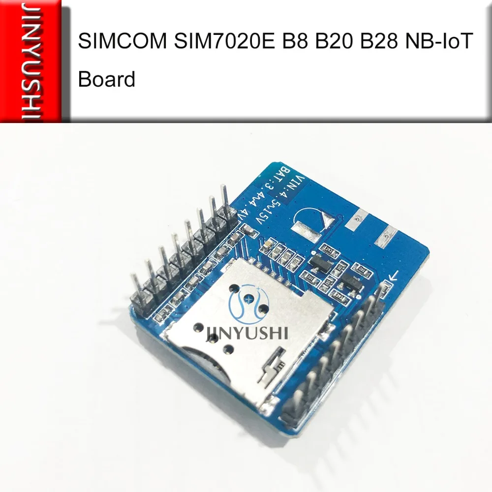 JINYUSHI Новое поступление! SIM7020 SIM7020E макетная плата B1/B3/B5/B8/B20/B28 LTE NB-IoT SMT Тип M2M модуль вместо SIM800C