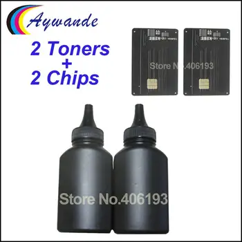 

2 Toners + 2 Chips for Xerox Phaser 3100 MFP 3100MFP 3100MFP/S 3100MFP/X universal refill toner powder 106R01379 CWAA0758