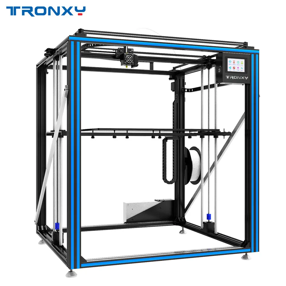 Новейшая модель Больше 3D принтеры Tronxy X5SA 500 Тепло Кровать большой печати Размеры