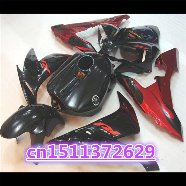 

Bo 100%new YZF R1 Fairing kit for YZF R1 04 05 06 YZF-R1 04-06 YZF1000 red black YZF R1 2004 2005 2006 fairing parts