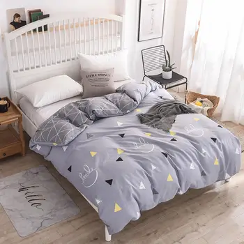 

Good Quality 1 Pcs Bedding Set 100% Cotton Duvet Cover Quilt Cover Comfortable Home Textile Twin Full Queen King Size