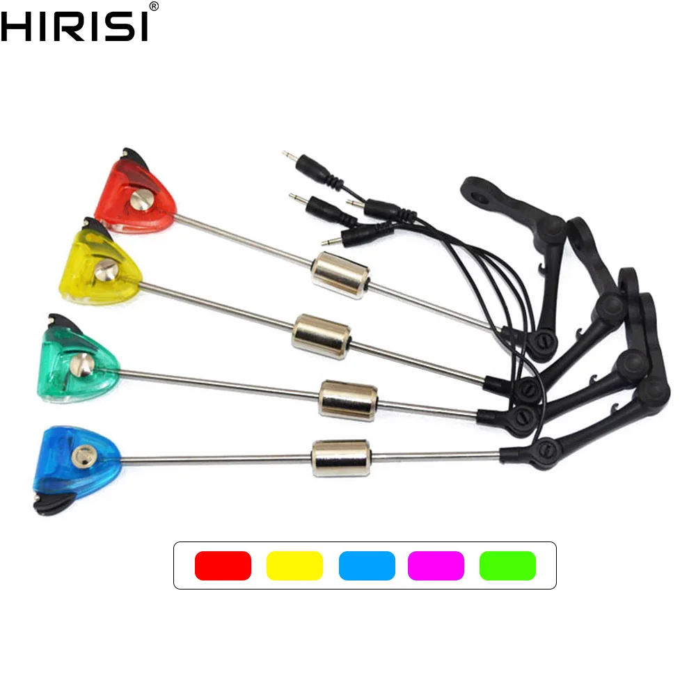 

4 x Carp fishing swinger LED illuminated swinger fishing bite indicator swinger