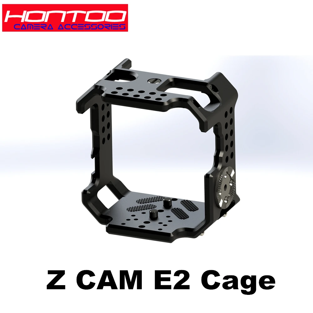  Z-CAM Cage for Z-cam E2 Camera Quick Release Top Handle Dual wooden side handle Z Cam E2 Camera Cag