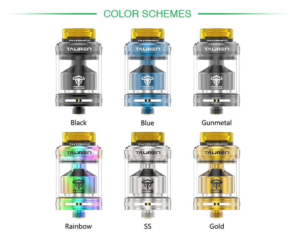 [With Warnings] THC Tauren RTA 2ml/4.5ml