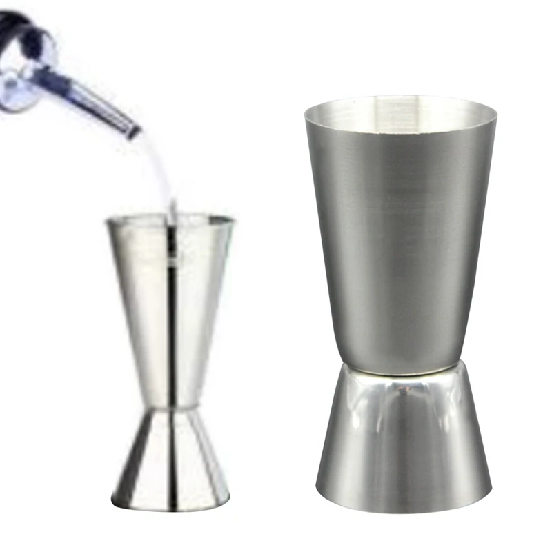 Cocktail Measuring Jigger Double Jigger Measure Shot Drink Spirit