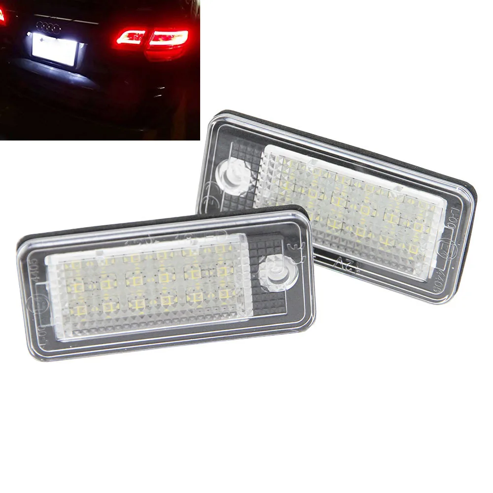 1x Smart Cabrio Bright Xenon White LED Number Plate Upgrade Light Bulb