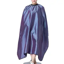 1 шт. Профессиональная парикмахерская накидка Водонепроницаемая Парикмахерская мантия растягивающийся фартук(темно-синий