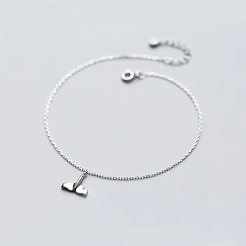 

MloveAcc Real 925 Sterling Silver Anklet Chain Summer Jewelry Mermaid Tail Ankle Bracelets Wholesales