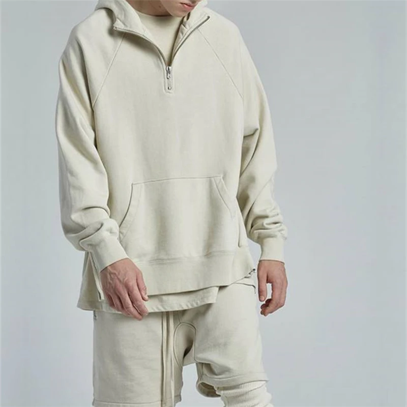 split hem sweatshirt