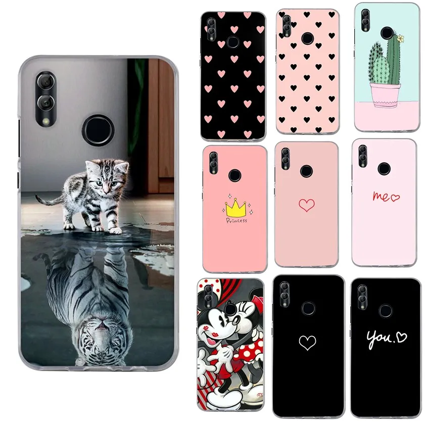 Чехол для huawei p smart Honor 10 Lite, чехол для телефона s с принтом Love, чехол для huawei p 20 Lite Honor 9 Lite P8 p9 Lite Y6, чехол