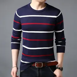 2019 новый модный бренд свитер для мужчин s пуловер Мужской пуловер Джемперы Knitred Осень корейский стиль повседневное одежда