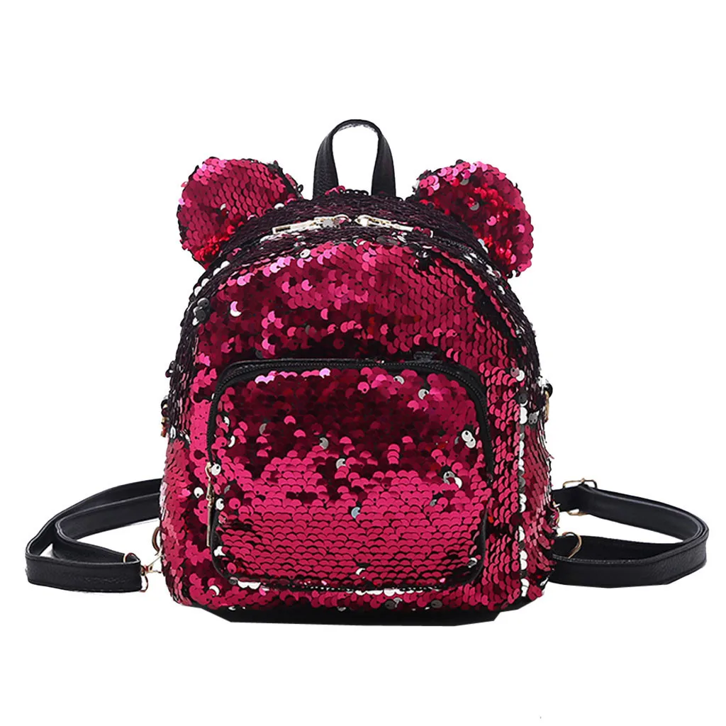 

MUQGEW Female backpack women bags Fashion Janpan Korea Lady Sequins Backpack Satchel School Girls Student Travel Shoulder Bag