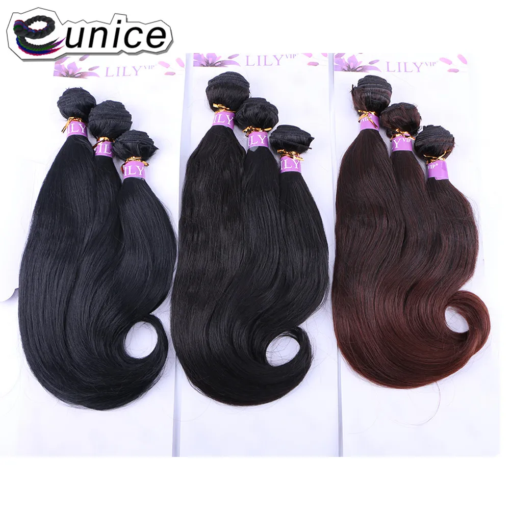 synthetic body wave 3pcs hair  (2)_