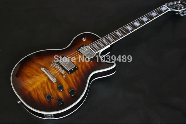 Cheap 2015 line up GBson LP Deluxe Electric guitar,Traditional Mahogany top Body ,Rosewood fingerboard,